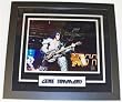 Gene Simmons Autographed KISS 11x14 Action Concert Photo - Custom Framed with nameplate