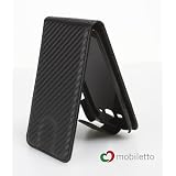 Mobiletto Samsung Galaxy S3 Lederh�lle Flipcase Carbon Look - (S3 Case - S3 Tasche - S3 Schutzh�lle)von "Mobiletto"