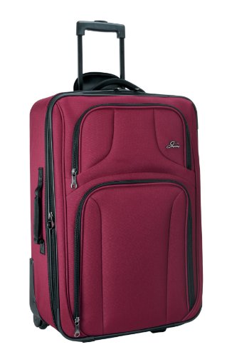Skyway Luggage Sigma 3 Expandable Vertical Overseas Case, Burgundy, One Size