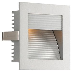 Alico Industries WLE-102BC Step Light ADA Recessed Wall LED New Construction Faceplate, Bronze Finished Trim with Champagne Finished Reflector