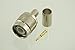 W5SWL Brand Premium Series TNC Male Crimp RF Radio Connector for RG-8X Mini-8 and Low Loss Type 240 Series Coax Cables 2-PACK - by W5SWL Brand