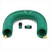 50 Foot Coil Water Hose - 3/8