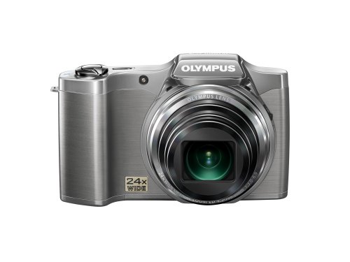 OLYMPUS デジタルカメラ SZ-14 シルバー 1400万画素 光学24倍ズーム DUAL IS ハイビジョンムービー 3.0型LCD 広角25mm 3Dフォト機能 SZ-14 SLV