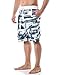 Alki'i Men's Hybrid Boardshorts - Surfer Postcard Print