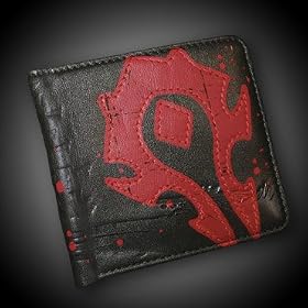 World of Warcraft Horde Crest Leather Wallet