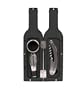 Kikkerland 3-Piece Wine Bottle Accessory Set