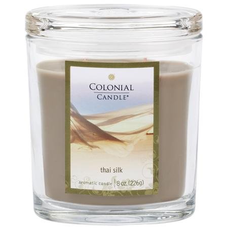 Colonial Candle Thai Silk 22 Oz Oval Jar Candle