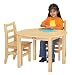 Jonti-Craft 56714JC MULTI-PURPOSE ROUND TABLE - 14 INCH HIGH - MAPLE