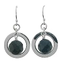 Sterling Silver Black Onyx Earring