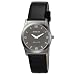 Invicta Women's Slim Collection Round Black Leather Watch #5155