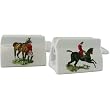 Indispensable - The Wonderful Toothpaste Dispenser, Porcelain Horse and Hunting Motif