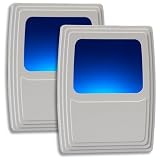 Buy ABC Products - Amertac ~ 2-Pack - Plug-in - LED Flat Panel Night Light (Soft...