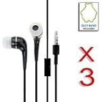 Black Headset Headphone Earphone With...