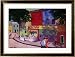 Buenos Aires la Boca Art Colony Styles Framed Art Poster Print by John Newcomb, 38x29