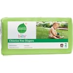 Seventh Generation Chlorine Free Baby Diapers, Stage 2 (12-18 Lbs.), 40 Count (Pack of 4)