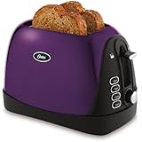 Oster TSSTTRJBP1 Jelly Bean 2-Slice Toaster, Purple