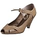 Seychelles Women's Leading Lady Peep Toe Pump,Vintage White,10 M