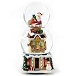 Santa on Chimney Double - Water Globe Santa on Chimney Double - Water Globe