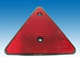 Produkt-Bild: Anh&auml;nger Zubeh&ouml;r / Standard Dreieckreflektor rot (1 St&uuml;ck) in Normgr&ouml;&szlig;e aus PVC, F-36510