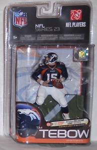 McFarlane Toys NFL Series 23 - Denver Broncos Blue Jersey Tim Tebow Action Figure