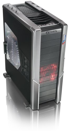 Thermaltake Spedo Advance Package VI90001W2Z Full Tower Gaming Case with Max Airflow and See Through Window (Black) On Sale