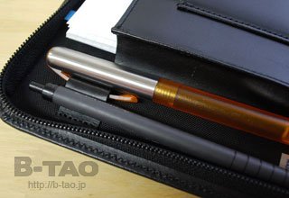 B-TAOオーガナイザー（B6京大情報カードレザーケース）◆タンポポイエロー