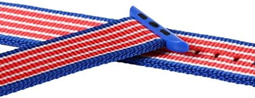 Sports Olympic Striped Star-Spangled Banner American flag Woven Nylone Replacement Watch Band Strap For Apple Watch 42mm Fits For 145-215mm wrists