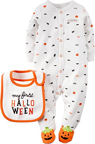 Carter's Unisex Baby Halloween Sleep & Play Set