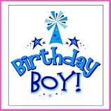 Birthday Boy Iron-On Decal