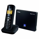 Siemens - Gigaset A580 IP - Téléphone VoIP sans fil Eco DECT - 2 IP + 1 analogique - Répertoire 150 contacts - Son HDSP