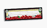 NAME PLATES CHERRIES 36/PK MARY