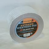 Polyken 438X Extreme Weather FSK (Foil/Scrim/Kraft) Tape: 3 in. x 50 yds. (Silver)