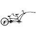 Adams Trail-A-Bike Tandem, Black Adams Trail-A-Bike Tandem, Black