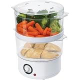 Oster CKSTSTMD5-W 5-Quart Food Steamer, White