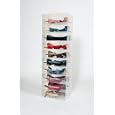 10 Stackable Clear Mid Calf Boots Storage Boxes