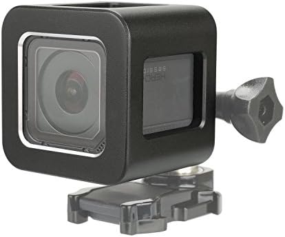 GoPro Hero 4 Session Housing, CNC Aluminum Heavy Duty Extreme Protective Case Housing Drop Protection Frame for GoPro Hero 4 Session Action Camera