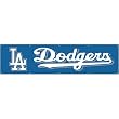 Los Angeles Dodgers MLB Applique & Embroidered Party Banner (96"x24")