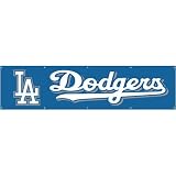 Los Angeles Dodgers MLB Applique & Embroidered Party Banner (96"x24")