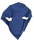 100% Cashmere Poncho - Misty Blue by Catherine Robinson