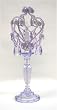 Tadpoles Table Lamp Chandelier in Lavender Topaz