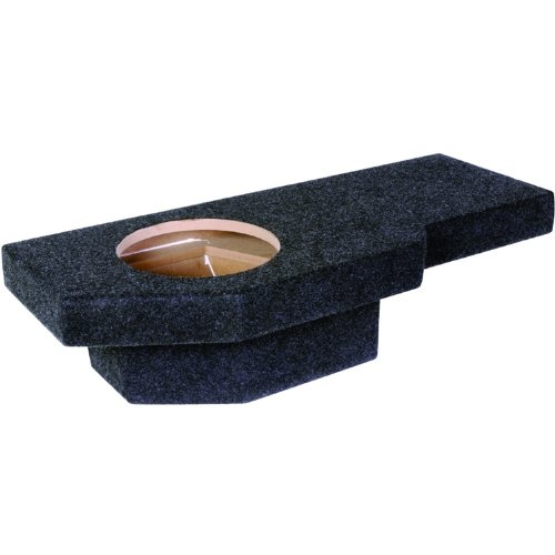 ATREND A201-10CP B Box Series Single-Sealed 10-Inch Up-Fire Enclosure for Dodge Ram Quad Cab 2002 and Up