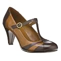 Women's Xhilaration® Saida T-Strap Pumps - Brown/Tan