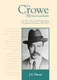 Sir Eyre Crowe and Foreign Office Perceptions of Germany, 1918-1925