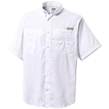 Columbia Sportswear Tamiami II Short Sleeve Shirt, Small, White
