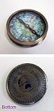 REAL SIMPLE...HANDTOOLED HANDCRAFTED ZODIAC COMPASS!!