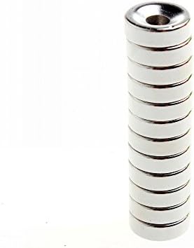 Di Weiss 12PCS Super Strong Round Neodymium neodimio Ring Magnets for 3D Printer K800