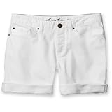 Eddie Bauer Classic Five-Pocket Boyfriend Roll-Up Shorts
