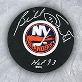Billy Smith New York Islanders Autographed/Hand Signed Hockey Puck