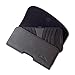 LG G Stylo Belt Case, Debin Premium Leather LG G Stylo (Stylus LS770) Holster Case Cover Pouch Carrying Case with Belt Clip and Belt Loop (Plus Size Pouch Also Fits LG G Stylo Phone with Another Case On) - Black