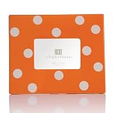 Elegant Baby Dot Ceramic Frame- Orange by Elegant Baby